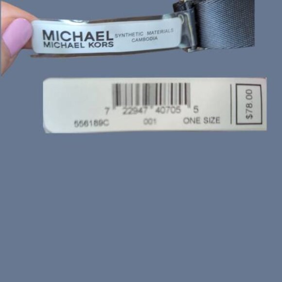 NWT Michael Kors Fanny Pack Buckle Belt - Picture 5 of 5